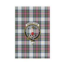 Load image into Gallery viewer, Dennistoun Tartan Flag Clan Badge
