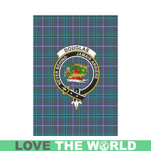 Load image into Gallery viewer, Douglas Tartan Flag Clan Badge K7