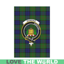 Load image into Gallery viewer, Dundas Tartan Flag Clan Badge K7