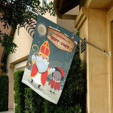 Load image into Gallery viewer, Welkom Sint en Piet Garden Flag | HOT Sale
