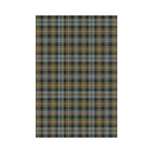 Load image into Gallery viewer, Farquharson Weathered Tartan Flag