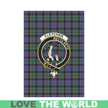 Load image into Gallery viewer, Fletcher Tartan Flag Clan Badge K7