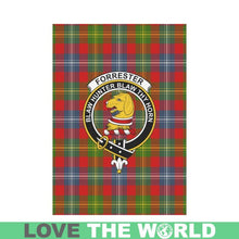 Load image into Gallery viewer, Forrester Tartan Flag Clan Badge K7