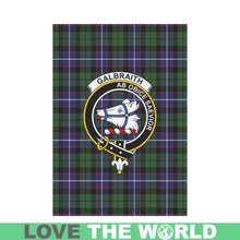 Load image into Gallery viewer, Galbraith Tartan Flag Clan Badge K7