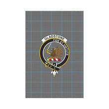 Load image into Gallery viewer, Gladstone Tartan Flag Clan Badge