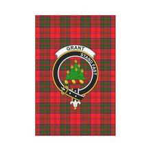 Load image into Gallery viewer, Grant Tartan Clan Badge Garden Flag Th1 One Size / Grant Modern Garden Flag 12X18Without Flagpole