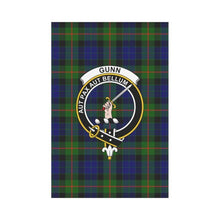 Load image into Gallery viewer, Gunn Tartan Clan Badge Garden Flag Th1 One Size / Gunn Modern Garden Flag 12X18Without Flagpole