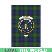 Load image into Gallery viewer, Gunn Tartan Clan Badge Garden Flag Th1 One Size / Gunn Modern Garden Flag 12X18Without Flagpole