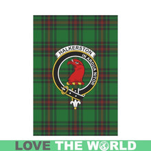 Load image into Gallery viewer, Halkerston Tartan Flag Clan Badge K7