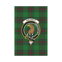 Load image into Gallery viewer, Halkett Tartan Flag Clan Badge
