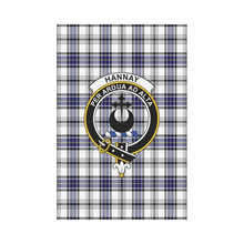 Load image into Gallery viewer, Hannay Tartan Flag Clan Badge