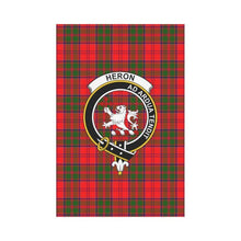 Load image into Gallery viewer, Heron Tartan Flag Clan Badge