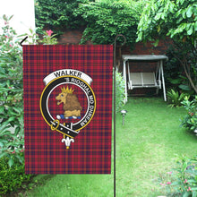 Load image into Gallery viewer, Walker Tartan Flag - Clan Badge K7
