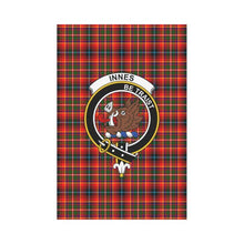 Load image into Gallery viewer, Innes Tartan Flag Clan Badge