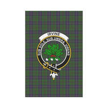 Load image into Gallery viewer, Irvine Of Bonshaw Tartan Flag Clan Badge