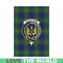 Load image into Gallery viewer, Johnstone Tartan Flag Clan Badge K7