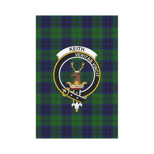 Load image into Gallery viewer, Keith Tartan Flag Clan Badge