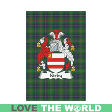 Load image into Gallery viewer, Kirby (Kerby) Tartan Flag Clan Badge K7