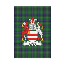 Load image into Gallery viewer, Kirby (Kerby) Tartan Flag Clan Badge