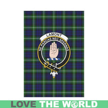 Load image into Gallery viewer, Lamont Tartan Flag Clan Badge K7