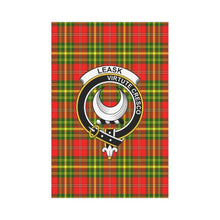 Load image into Gallery viewer, Leask Tartan Flag Clan Badge
