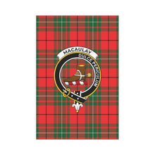 Load image into Gallery viewer, Macaulay Ii Tartan Flag Clan Badge
