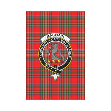 Load image into Gallery viewer, Macbain Tartan Flag Clan Badge