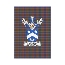Load image into Gallery viewer, Macbeth (Mcbeath) Tartan Flag Clan Badge