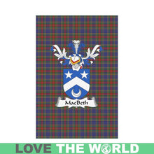 Load image into Gallery viewer, Macbeth (Mcbeath) Tartan Flag Clan Badge K7