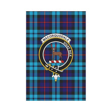 Load image into Gallery viewer, Maccorquodale Tartan Flag Clan Badge