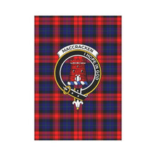 Load image into Gallery viewer, Maccraken Tartan Flag Clan Badge