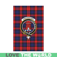 Load image into Gallery viewer, Maccraken Tartan Flag Clan Badge K7