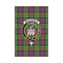 Load image into Gallery viewer, Macdonald Of Clan Ranald Tartan Flag Clan Badge