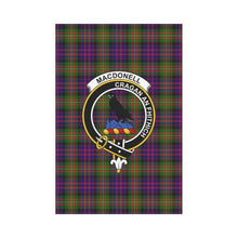Load image into Gallery viewer, Macdonell Tartan Flag Clan Badge