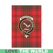 Load image into Gallery viewer, Macdougall Tartan Flag Clan Badge K7
