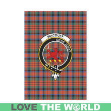 Load image into Gallery viewer, Macduff Tartan Flag Clan Badge K7