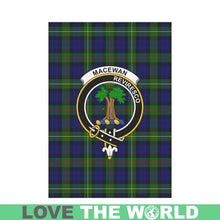 Load image into Gallery viewer, Macewan Tartan Flag Clan Badge K7