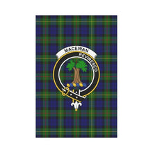 Load image into Gallery viewer, Macewan Tartan Flag Clan Badge