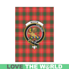 Load image into Gallery viewer, Macfie Tartan Flag Clan Badge K7