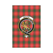 Load image into Gallery viewer, Macfie Tartan Flag Clan Badge