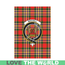 Load image into Gallery viewer, Macgill Tartan Flag Clan Badge K7