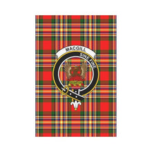 Load image into Gallery viewer, Macgill Tartan Flag Clan Badge