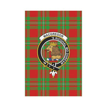 Load image into Gallery viewer, Macgregor Tartan Flag Clan Badge