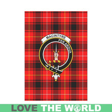 Load image into Gallery viewer, Macintyre Tartan Flag Clan Badge K7