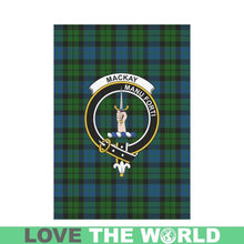 Load image into Gallery viewer, Mackay Tartan Flag Clan Badge K7