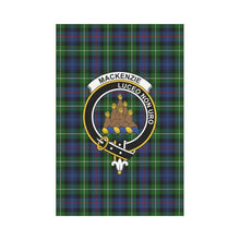 Load image into Gallery viewer, Mackenzie Tartan Flag Clan Badge
