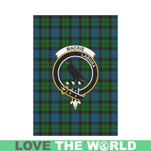 Load image into Gallery viewer, Mackie Tartan Flag Clan Badge K7