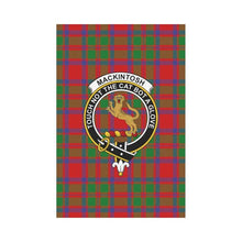 Load image into Gallery viewer, Mackintosh Tartan Clan Bage Garden Flag W7 One Size / Small Size 12X18 Flags