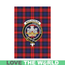 Load image into Gallery viewer, Maclachlan Tartan Flag Clan Badge K7