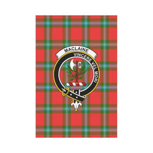 Load image into Gallery viewer, Maclaine Of Loch Buie Tartan Flag Clan Badge